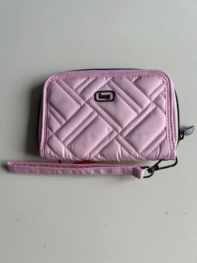 LUG RODEO RFID WRISTLET WALLET BUBBLE PINK NWT